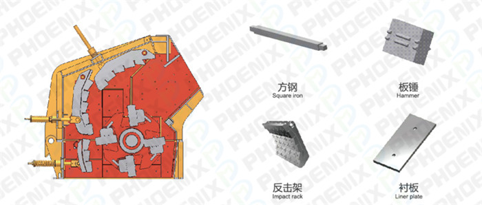 反擊式破碎機(jī)配件