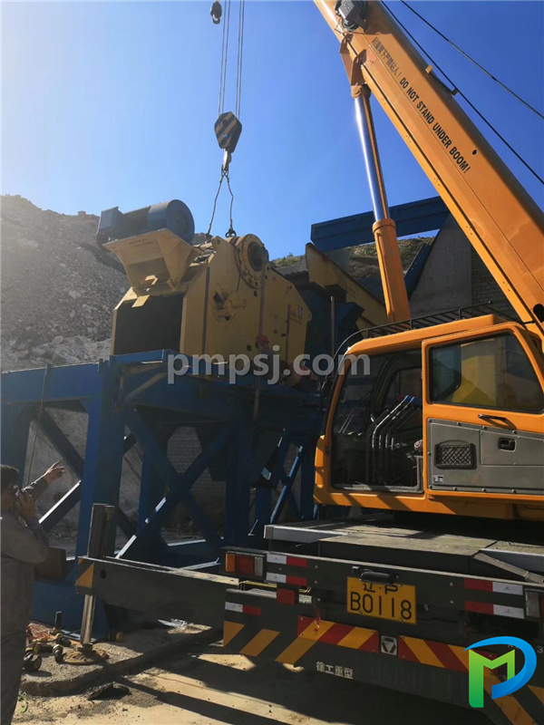 Sandstone production line equipment installation